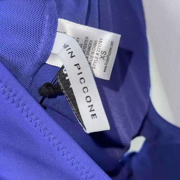 ROBIN PICCONE AVA OVER SHOULDER-AVA TWIST BIKINI Size XS - Picture 7 of 7